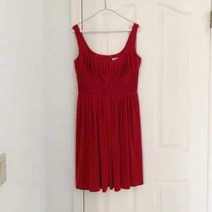 NWT Suzi Chin Maggy Boutique Red Cocktail Dress